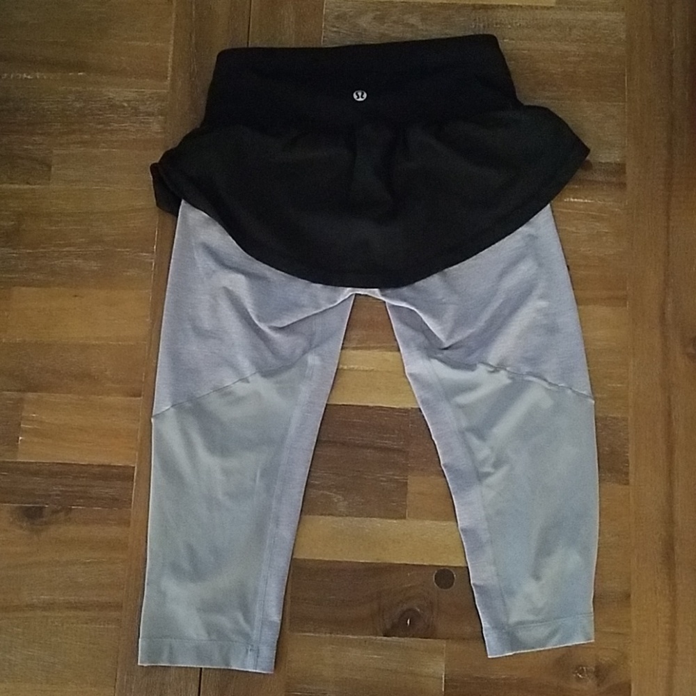 Lululemon skort with built in cropped leggings